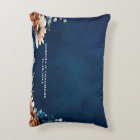 Terracotta Navy Blue Greenery Geometric Wedding In