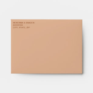 Terracotta Ombre  Envelope