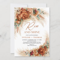 Terracotta pampas grass eucalyptus rise and shine