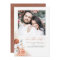 Terracotta Pampas Grass Save The Date Photo