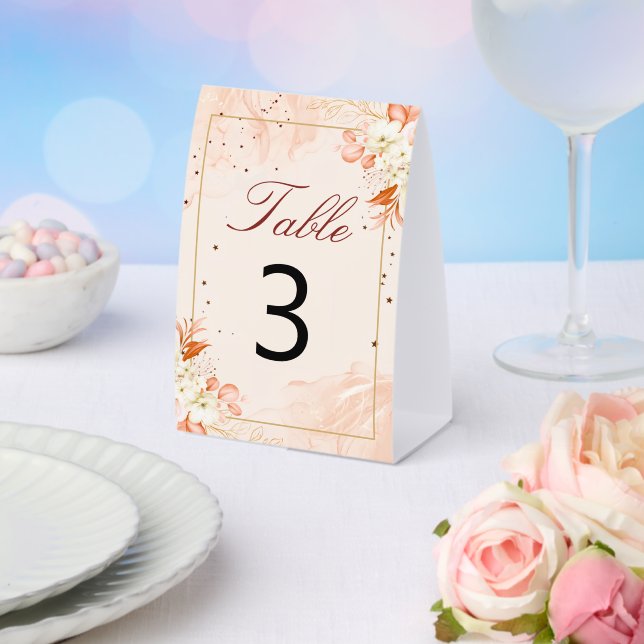 Terracotta Peach Nebula Magic Floral Wedding (Insitu(Wedding))