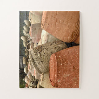 Terracotta Pots on Display | Scicli, Sicily Jigsaw Puzzle