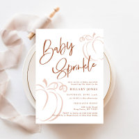 Terracotta Pumpkin Fall Bohemian Baby Sprinkle