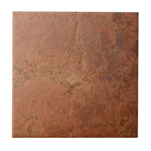 Terracotta red simple rustic  tile
