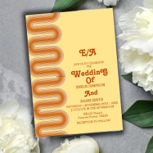 TERRACOTTA  retro vintage 70s wedding