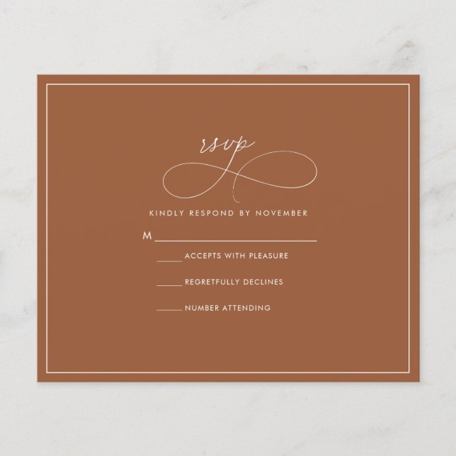 Terracotta RSVP (Front)