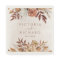 Terracotta Rust Flowers Boho Fall Foliage Wedding