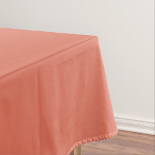 Terracotta Solid Colour   Classic   Elegant  Tablecloth