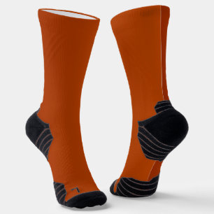 Terracotta solid socks