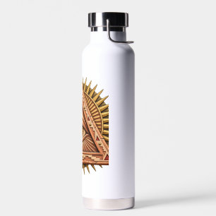 Terracotta Sun Eye Water Bottle