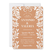 Terracotta Talavera Mexican Hacienda Wedding