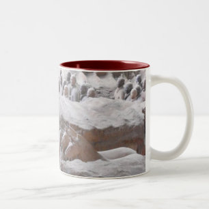 TERRACOTTA WARRIORS Two-Tone COFFEE MUG