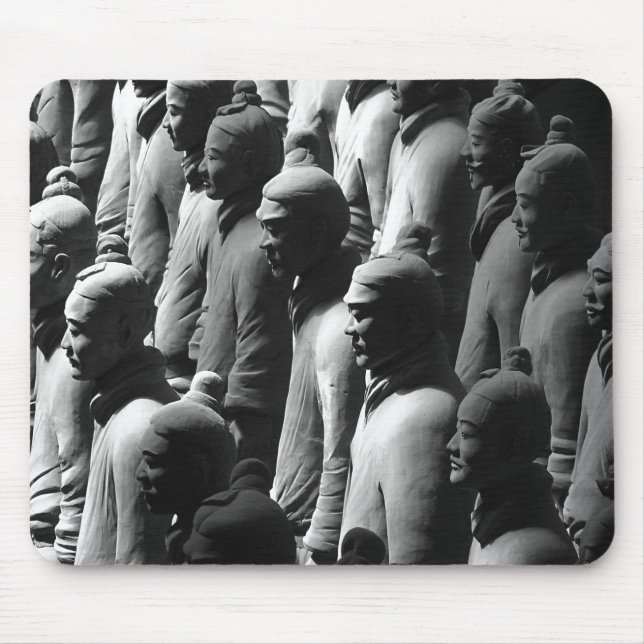 Terracotta Warriors Xian China Photography Photo Mouse Mat (Front)