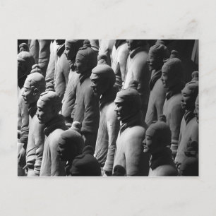 Terracotta Warriors Xian China Photography Photo Postcard
