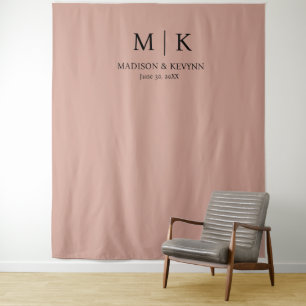 Terracotta Wedding Tapestry