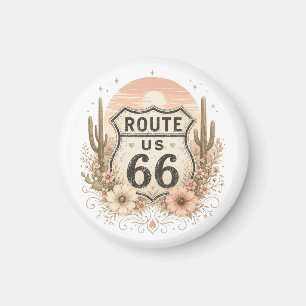 Terracotta Wildflower Roadside Keepsake Magnet