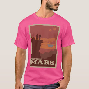 Terraforming Mars Board Game - Minimalist Travel P T-Shirt