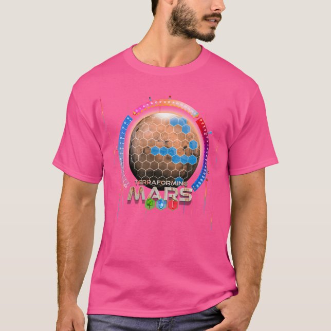Terraforming Mars Inspired T-Shirt (Front)