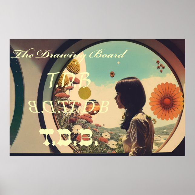 Terraforming Poster - Drawing Board Logos ed. (Front)