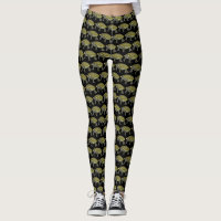 Terrapin (pattern black) - Women's Leggings