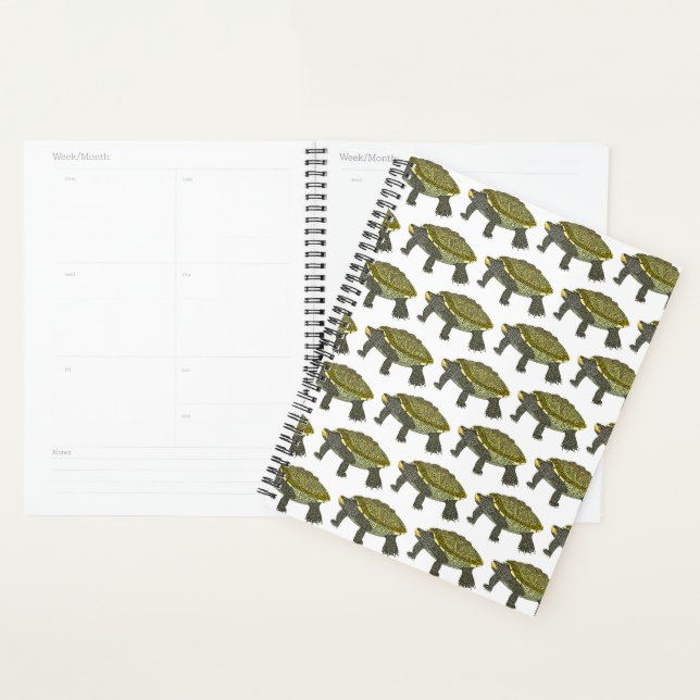 Terrapin (pattern white) - Planner (Display)