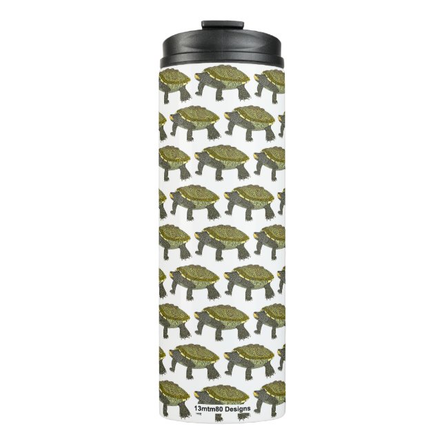 Terrapin (pattern white) - Thermal Mug (Front)