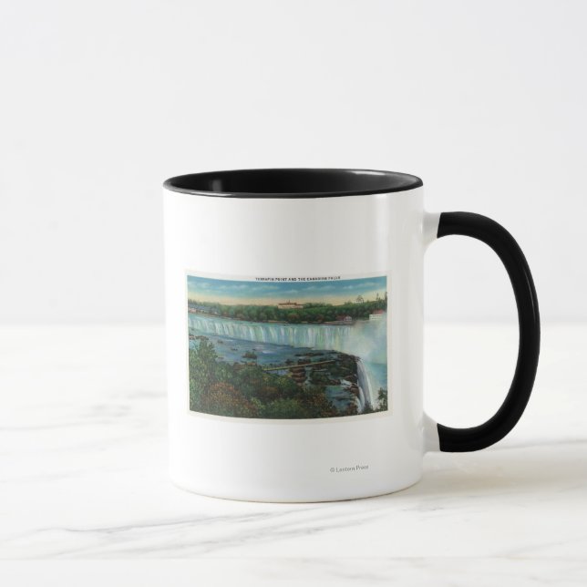 Terrapin Point View of Canadian Falls Mug (Right)