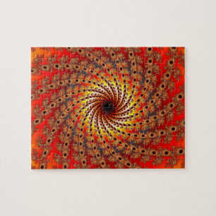 Terrapin Spin Fractal Art Jigsaw Puzzle