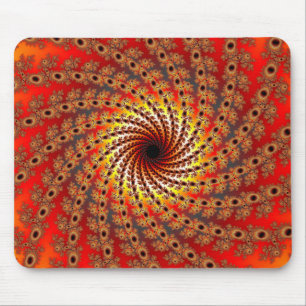 Terrapin Spin Fractal Art Mouse Mat