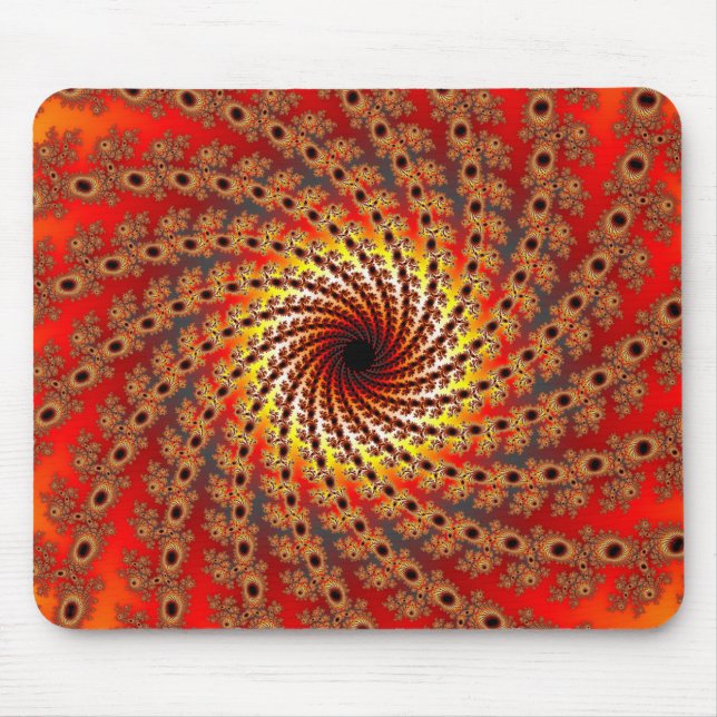 Terrapin Spin Fractal Art Mouse Mat (Front)