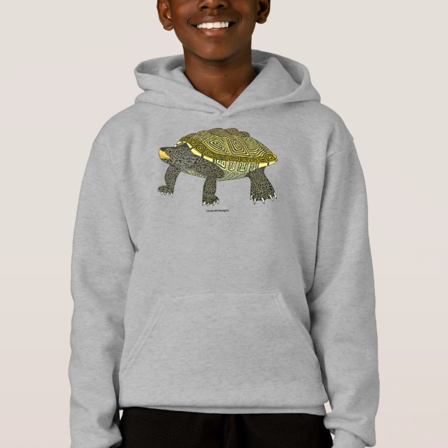Terrapin (vivid) - Boy's Hoodie (Front)