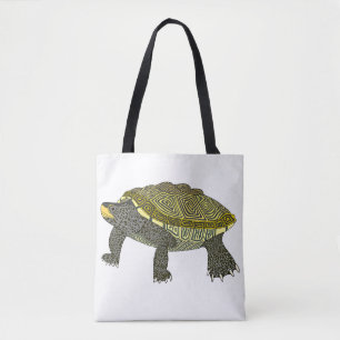 Terrapin (white) - Tote Bag