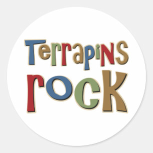 Terrapins Rock Classic Round Sticker
