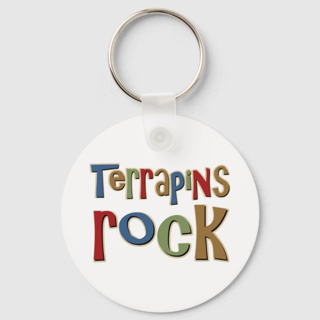 Terrapins Rock Key Ring (Front)