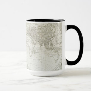 Terraqueous Globe by Samuel Dunn 1787 Mug
