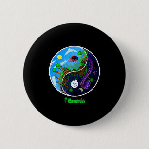 Terraria Night And Day T Shirt  6 Cm Round Badge
