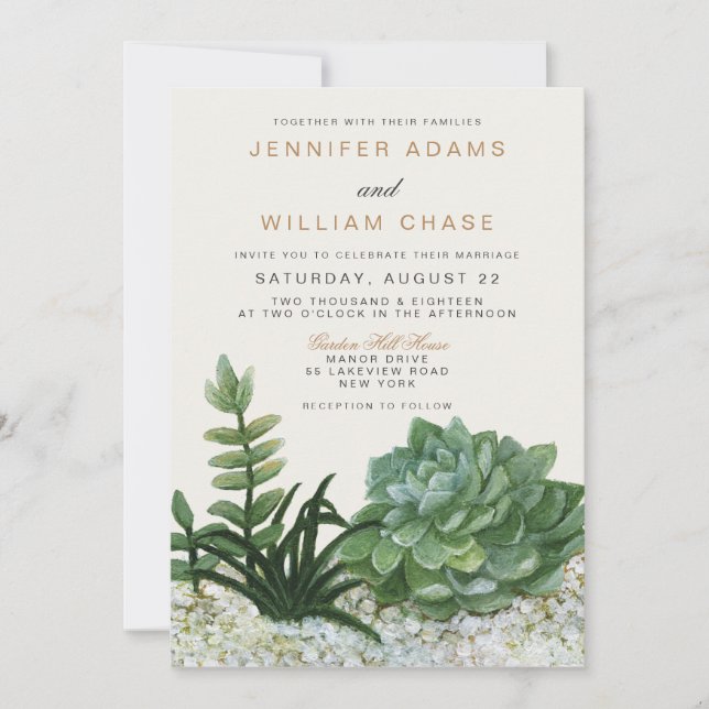 Terrarium Invitation (Front)