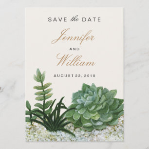 Terrarium Save The Date