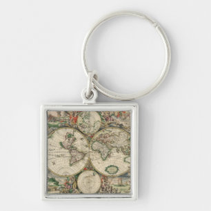 Terrarum Orbis Tabula Key Ring