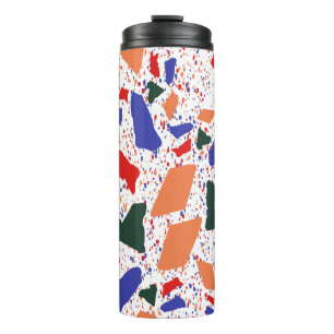 Terrazzo Abstract Art Bold Pattern Thermal Tumbler