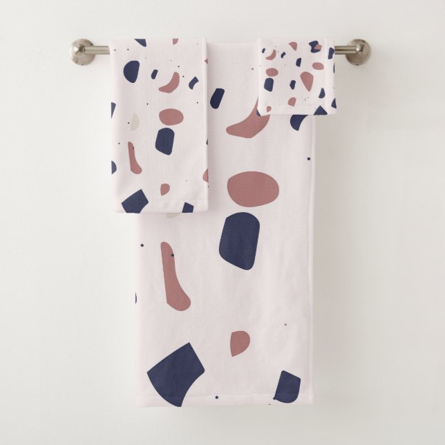 Terrazzo Bath Towel Set (Insitu)