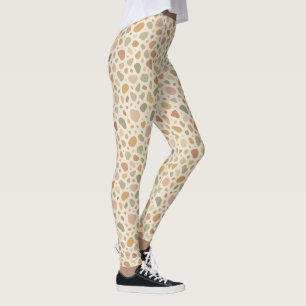 Terrazzo Inspired Pattern Leggings