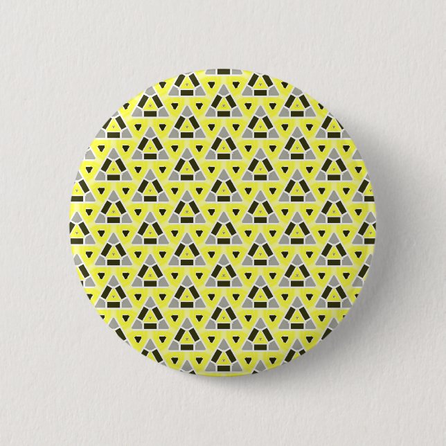 Terrazzo Pattern 6 Cm Round Badge (Front)