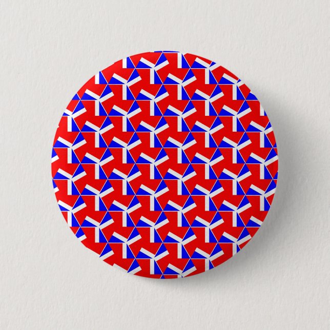 Terrazzo Pattern 6 Cm Round Badge (Front)