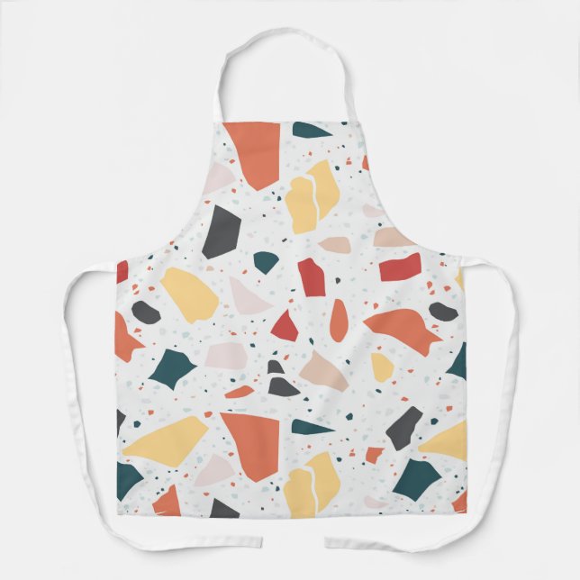 Terrazzo Pattern Apron (Front)