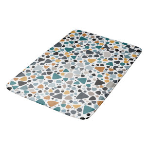 Terrazzo Pattern Bath Mat