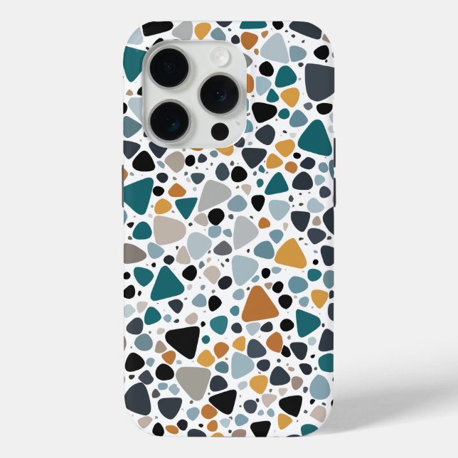 Terrazzo Pattern Case-Mate iPhone Case (Back)
