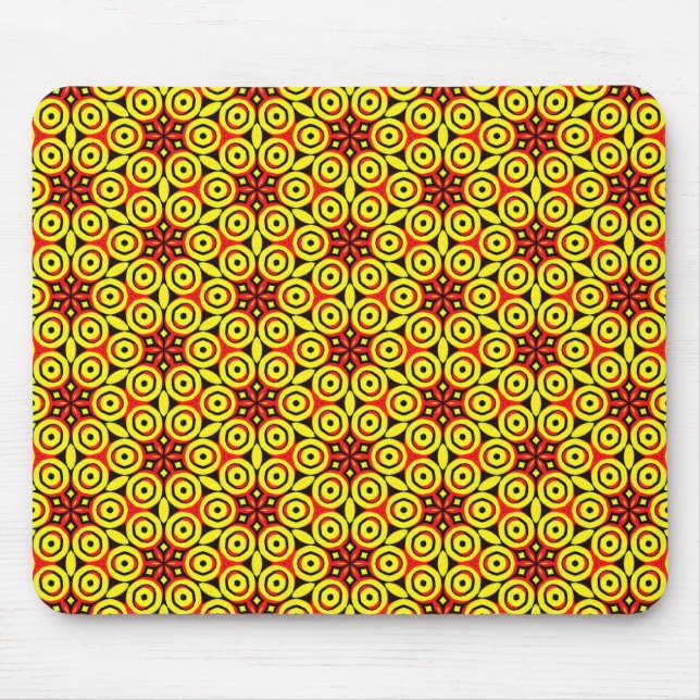 Terrazzo pattern mouse mat (Front)
