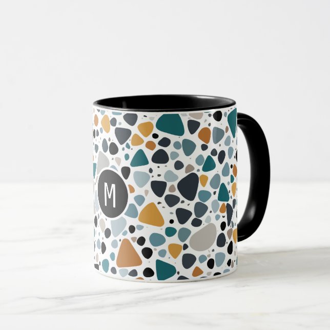 Terrazzo Pattern Mug (Front Right)