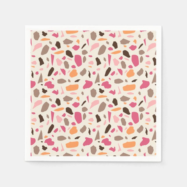 Terrazzo Pattern Napkin (Front)